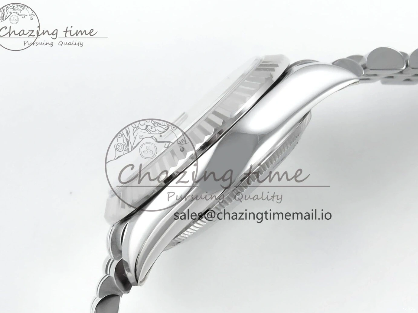 MiroTime 0216 Upgraded DateJust 31 278274 ARF 1:1 Best Edition 904L Steel Pink Roman Dial on SS Jubilee Bracelet ETA 532